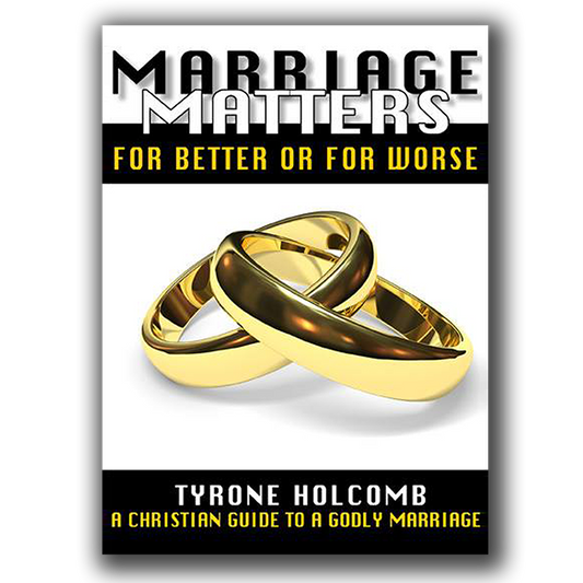 Marriage Matters Vol 1 : For Better Or For Worse