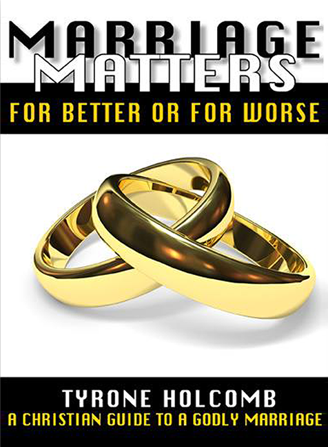 Marriage Matters Vol 1 Workbook: For Better or For Worse